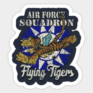 Flying Tigers Bomber // Vintage AVG Sticker